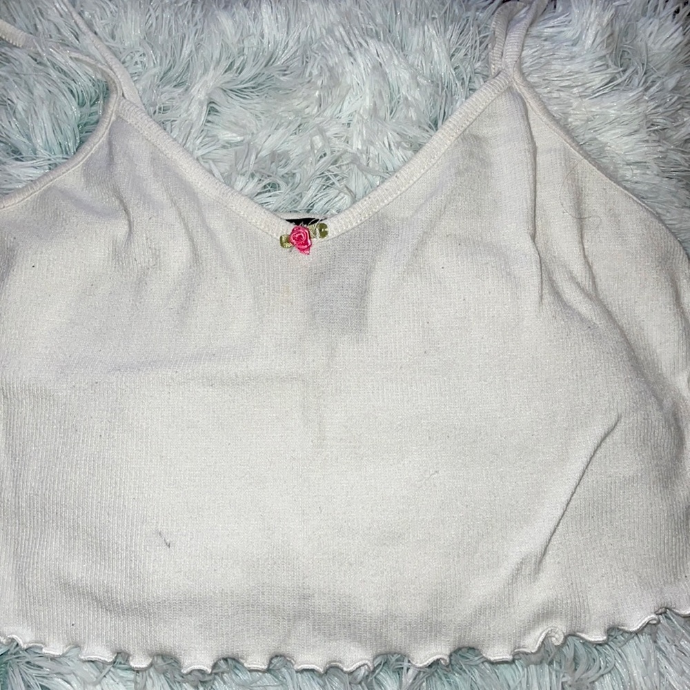 White tank top
